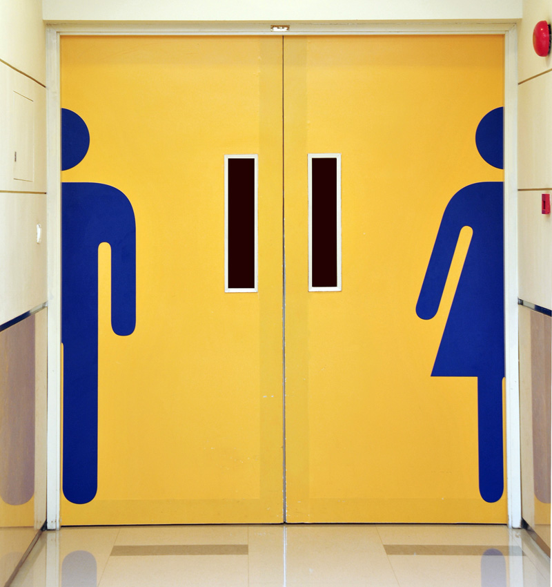 unisex toilets - the key to future